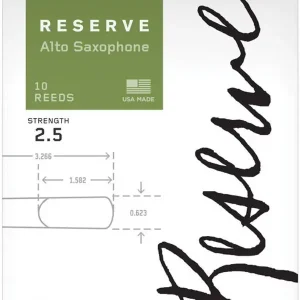 D‘ADDARIO ORGANIC RESERVE ANCHES SAXOPHONE ALTO 2.5 Achat Immédiat