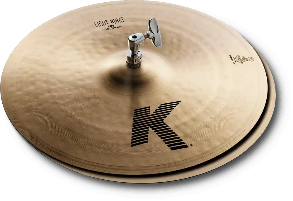 Réduction ZILDJIAN K 16" Light Hi-hat