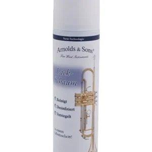 ARNOLDS & SONS SPRAY DE NETTOYAGE POUR INSTRUMENT VERNI ET ARGENTÉ Populaire
