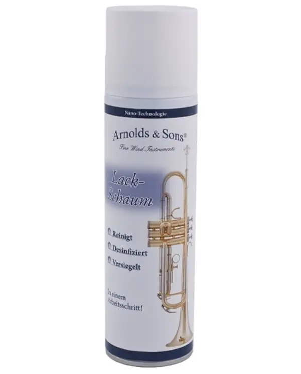 ARNOLDS & SONS SPRAY DE NETTOYAGE POUR INSTRUMENT VERNI ET ARGENTÉ Populaire
