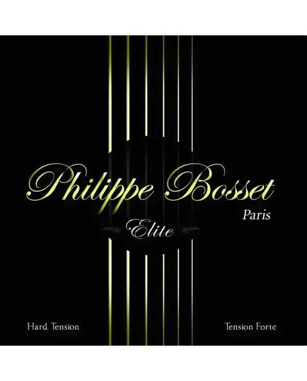 PHILIPPE BOSSET ELITE JEU GUITARE CLASSIQUE TIRANT FORT Vente Directe