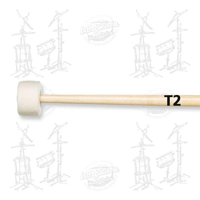 Dernier Modèle VIC FIRTH T2 Mailloche Timb Cartwheel