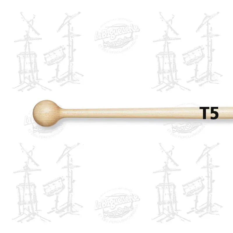 Commander Maintenant VIC FIRTH T5 Mailloche Timb Wood