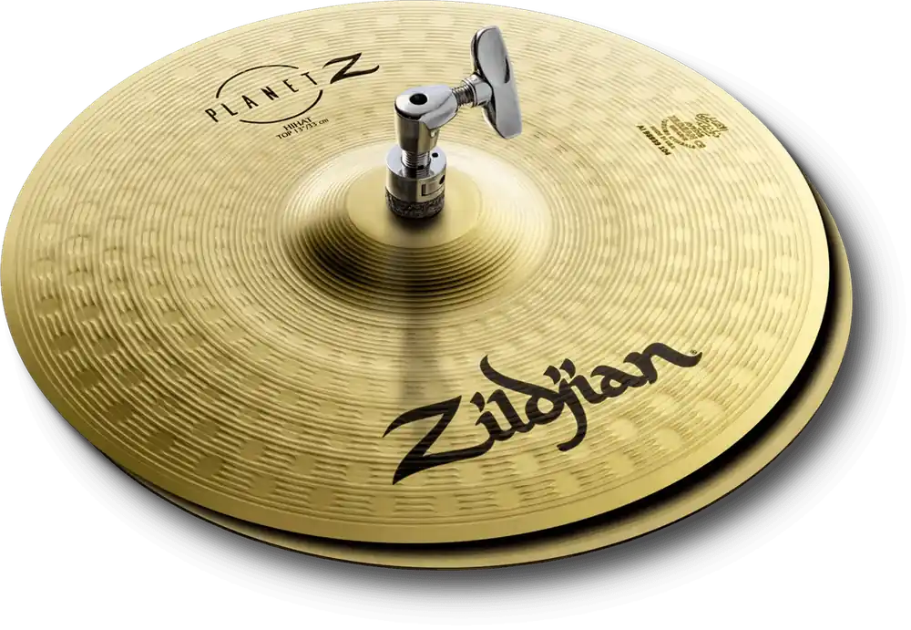 Authentique ZILDJIAN Planet Z 13" Hi-hat