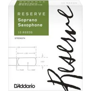 D‘ADDARIO RESERVE ANCHES SAXOPHONE SOPRANO 3.5 Achetez Aujourd'hui