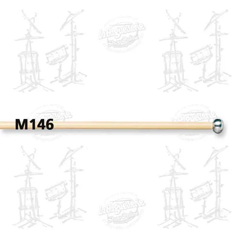 VIC FIRTH M146 Mailloche Xylo M146 Aluminium Medium Produit De Marque