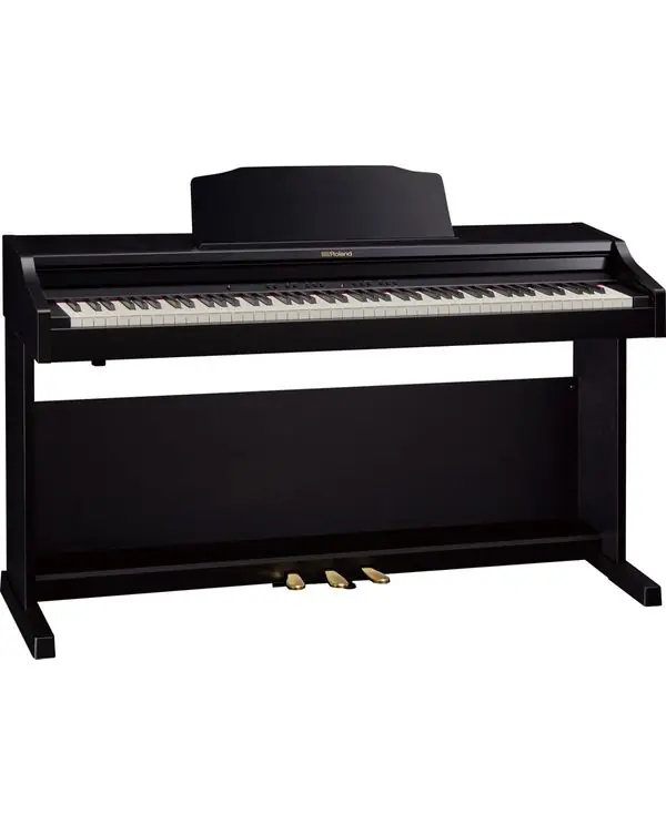 Bon Marché ROLAND RP501R-CB PIANO NUMERIQUE MEUBLE NOIR CONTEMPORAIN