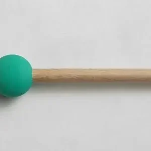 VIBRAWELL EX4 Mailloche Xylophone Etude Bois Caoutchouc Vert Medium Dernière Chance