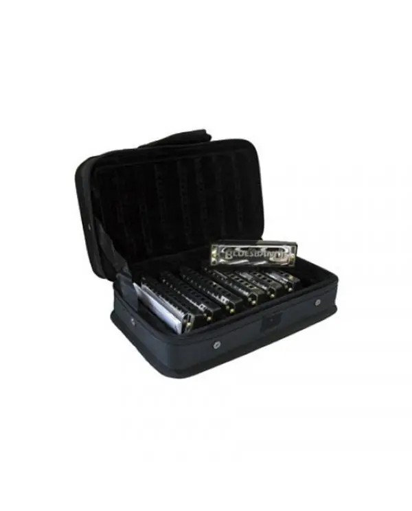 HOHNER M1501/7 KIT DE 7 HARMONICAS BLUES BAND 10 TROUS C-D-E-F-G-A-Bb Promotion