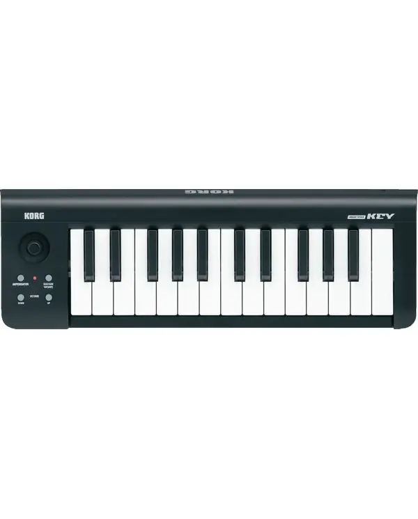 KORG MICROKEY-25 CLAVIER MAITRE USB 25 NOTES NOIR Meilleure Vente