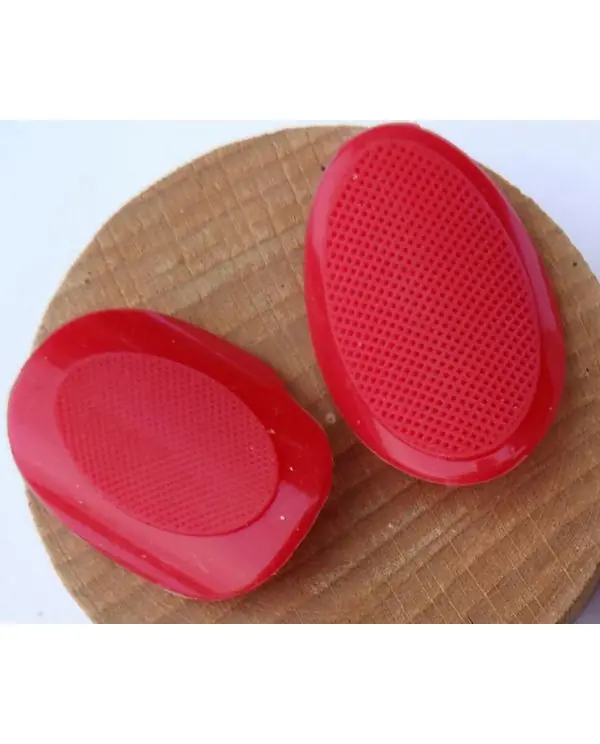 MYGRIP MGMF 2 PADS SILICONE ANTI-GLISSE POUR FLUTE TRAVERSIERE ROUGE Achat Immédiat