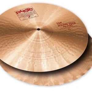 Top Vente PAISTE 2002 17" Sound Edge Hi-hat