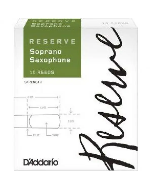 D‘ADDARIO RESERVE ANCHES SAXOPHONE SOPRANO 2 Haute Qualité