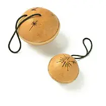 Réduction YOMAN Maracas A Main Calebasse Petit