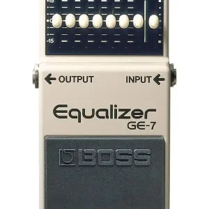 BOSS GE-7 EGALISEUR GRAPHIQUE POUR GUITARE Authentique