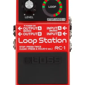 Dernier Modèle BOSS RC-1 PEDALE LOOP STATION - ENREGISTREMENT 12min