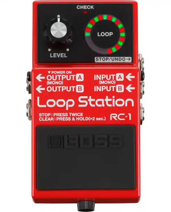 Dernier Modèle BOSS RC-1 PEDALE LOOP STATION - ENREGISTREMENT 12min