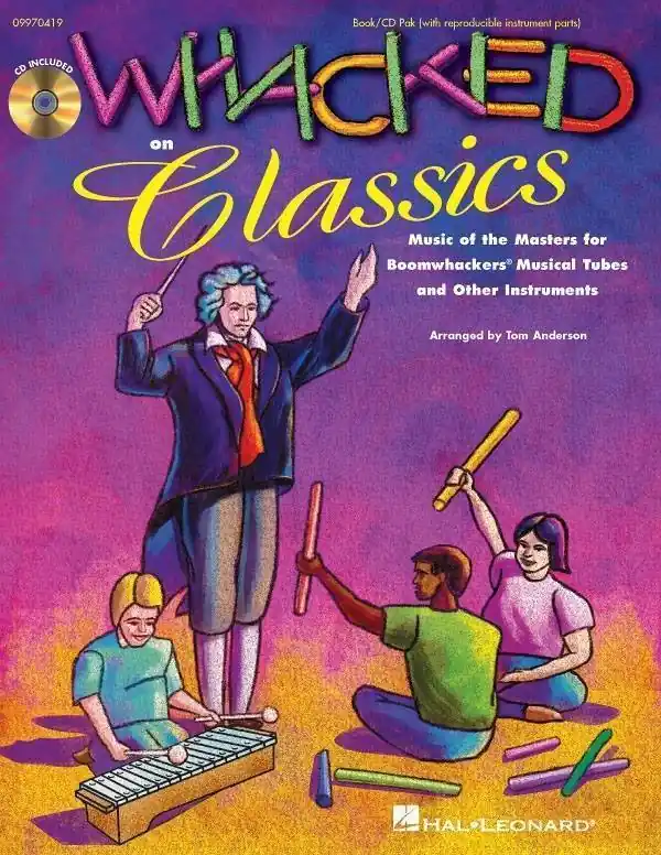 Bon Plan Hal Leonard Whacked on Classics (Collection) - Anderson - Book/CD