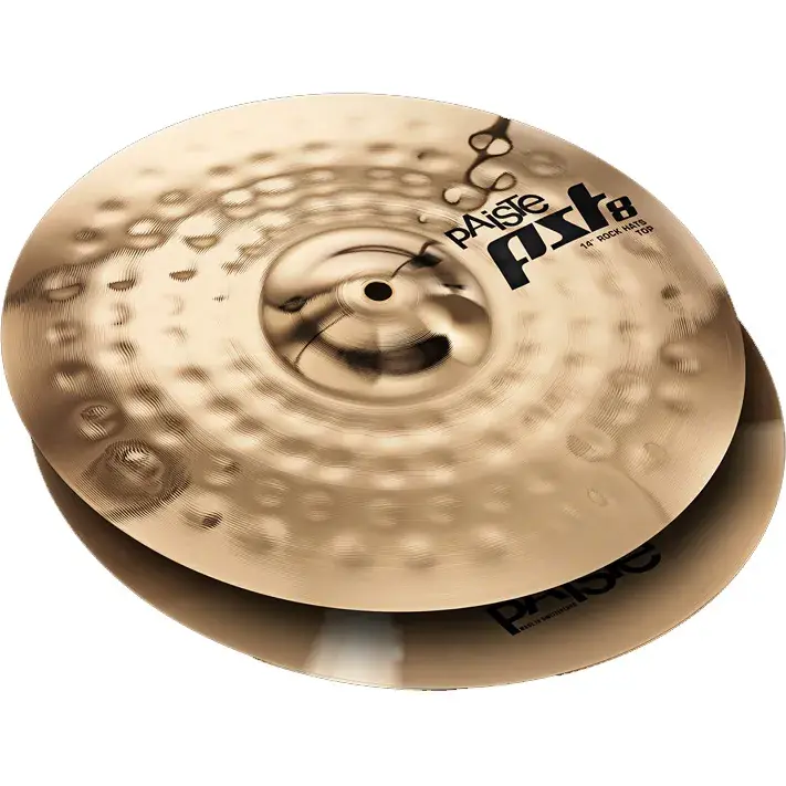 PAISTE PST8 14" Rock Hi-hat Expédié Aujourd'hui
