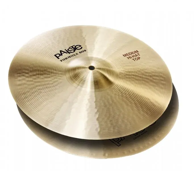 PAISTE Formula 602 14" Medium Hi-hat Satisfait Ou Remboursé