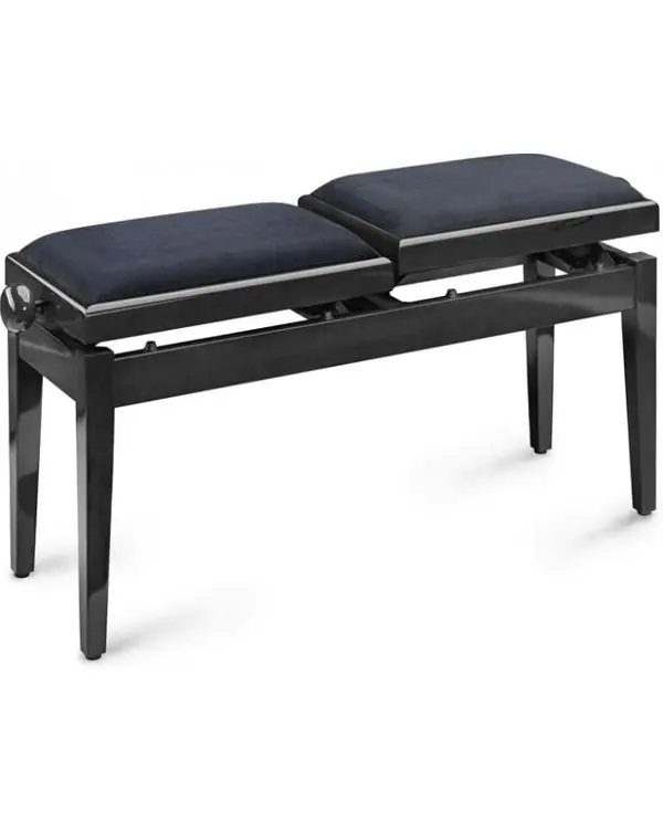 STAGG PB245 BKP VBK BANQUETTE DOUBLE VELOUR NOIR Offre Limitée