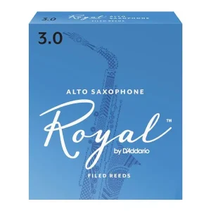 ROYAL BY D‘ADDARIO ANCHES SAXOPHONE ALTO 3 - Boite de 10 Expédition Rapide