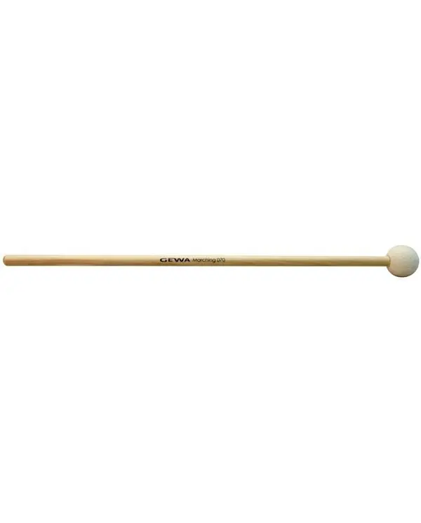 GEWA 070 PAIRE DE MAILLOCHE POUR PERCUSSION - FEUTRE DIAM. 30mm Jusqu'à Épuisement Des Stocks