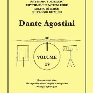 Quantité Limitée Methode Agostini Solfege Rythmique Volume 04