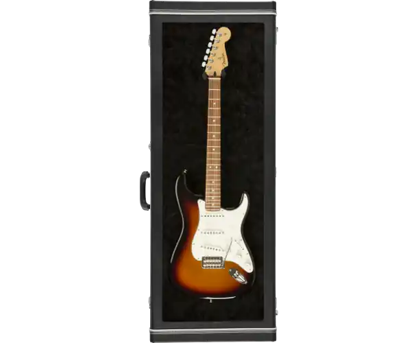 GUITAR DISPLAY CASE BLACK Offre Spéciale