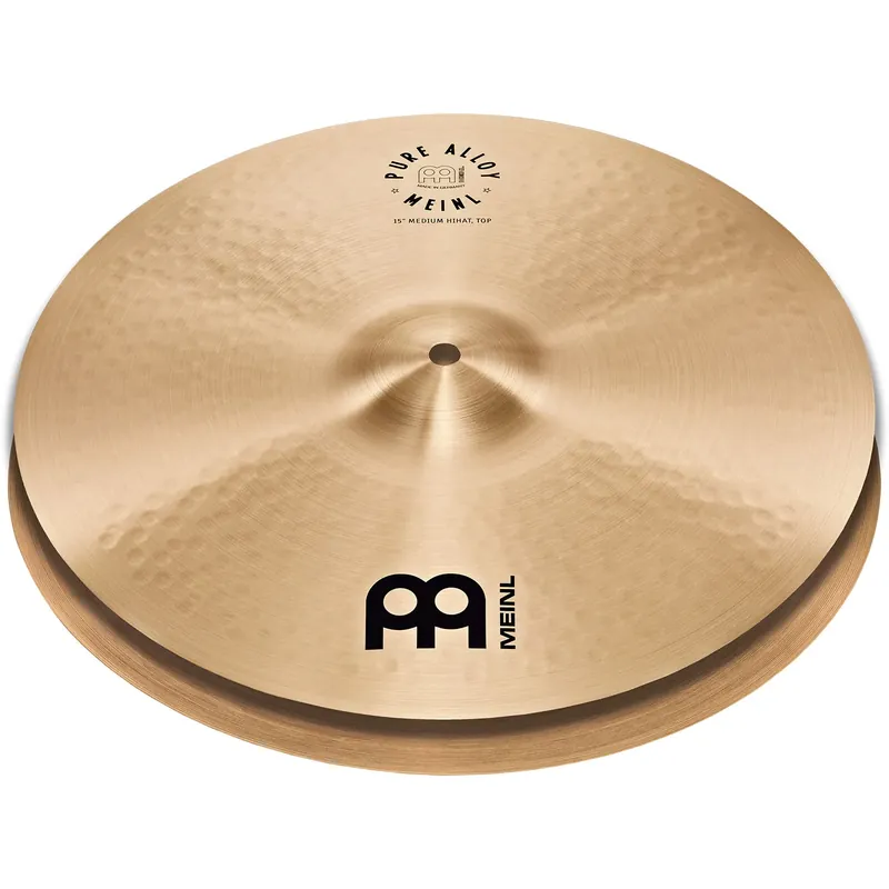 Certifié MEINL Pure Alloy 15" Medium Hi-Hat