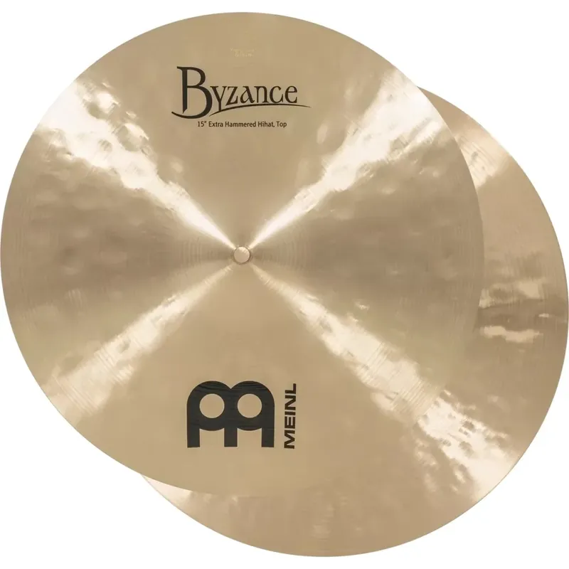 Meilleur Choix MEINL Byzance Traditional 15" Extra Hammered Hi-Hat