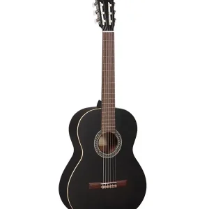 ALHAMBRA 1C GUITARE CLASSIQUE NOIRE SATINEE Offre Du Jour