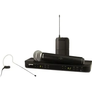 Seulement Aujourd'hui SHURE BLX1288E-MX53-M17 SYSTEME 2 MICROS SANS FIL SM-58 & MX-153T