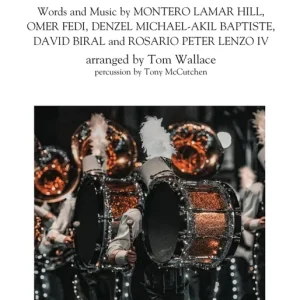 Top Vente Arrangers Publishing Company Montero (Call Me By Your Name) - Wallace - Marching Band