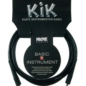 KLOTZ KIK6.0PPSW CABLE JACK MONO/JACK MONO 6m Paiement Sécurisé