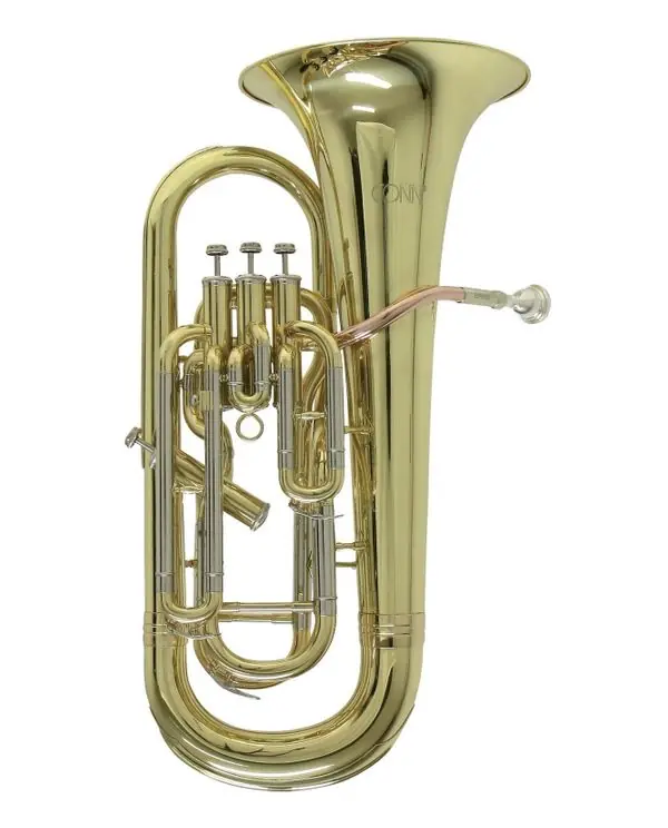 CONN EP655 EUPHONIUM 3+1 PISTONS VERNI avec etui et embouchure Meilleure Vente
