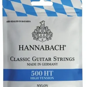 HANNABACH 500HT JEU DE CORDES GUITARE CLASSIQUE TIRANT FORT Paiement Sécurisé