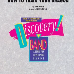 Produit De Marque Hal Leonard Themes from How to Train Your Dragon - Powell/Longfield - Concert Band - Gr. 1.5