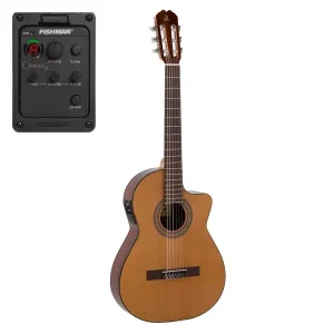 Satisfait Ou Remboursé ADMIRA MALAGA-ECTF GUITARE CLASSIQUE ELECTRO-ACOUSTIQUE CAISSE FINE