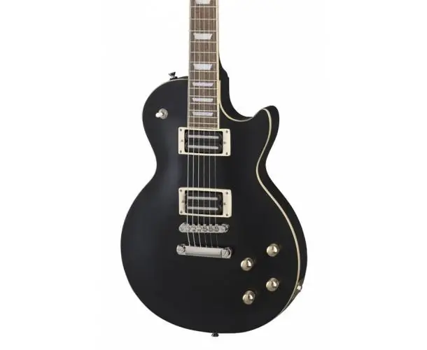 VIVIAN CAMPBELL HOLY DIVER LES PAUL OUTFIT BLACK AGED GLOSS Commander Maintenant