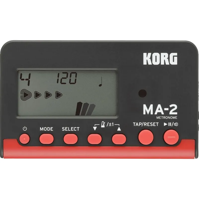 Soldes KORG MA-2 Métronome - Black/Red