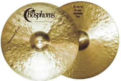 BOSPHORUS Traditional 15" Hi-hat Produit De Marque