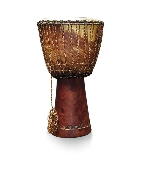 Nouveauté KANGABA DJEMBE MALI MOYEN (Diam 28/30 cm - H. 50/52 cm)