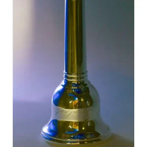 JEROME WISS "ROLAND SZENTPALI" EMBOUCHURE TUBA CBASSE Ut/Sib AURIFIEE Achat Immédiat