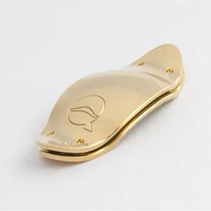 Achat Immédiat LEFREQUE 33mm SOLID SILVER/GOLD PLATED YELLOW PONT HARMONIQUE
