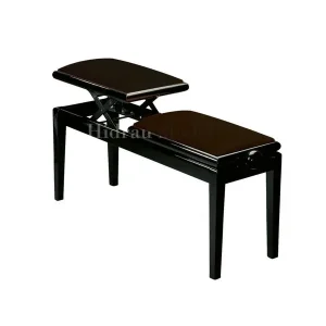 HIDRAUMODEL BG4 BANQUETTE DOUBLE NOIR/VELOURS NOIR Promotion