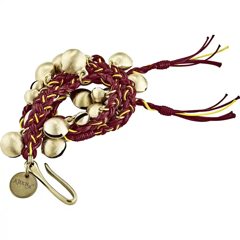 Top Vente Grelots Meinl Ajuch Bells Large - Red/Gold Rope