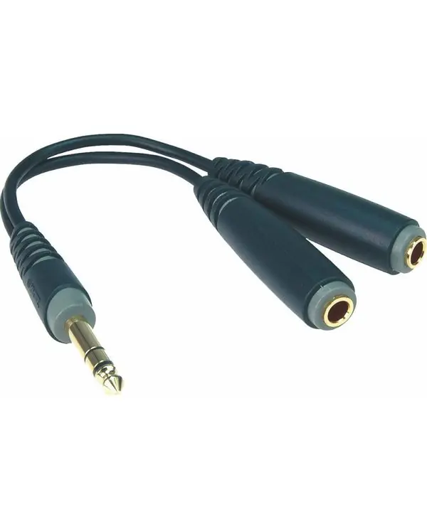 KLOTZ AYB-1 ADAPTATEUR REPARTITION CASQUE 1 JACK MALE /2 JACK FEMELLE Retour Gratuit