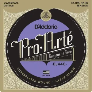 D‘ADDARIO EJ44C PRO ARTE COMPOSITE CORE JEU GUIT CLASSIQUE TRES FORT Prix Promo