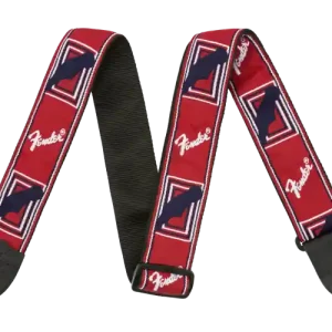 2" MONOGRAMMED STRAP RED/WHITE/BLUE Promotion